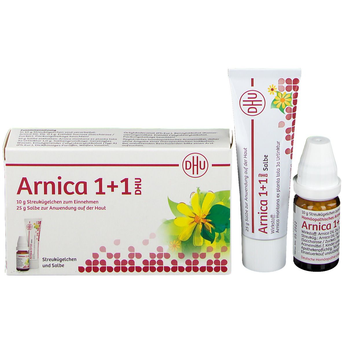DHU Arnica 1+1 DHU Kombipackung