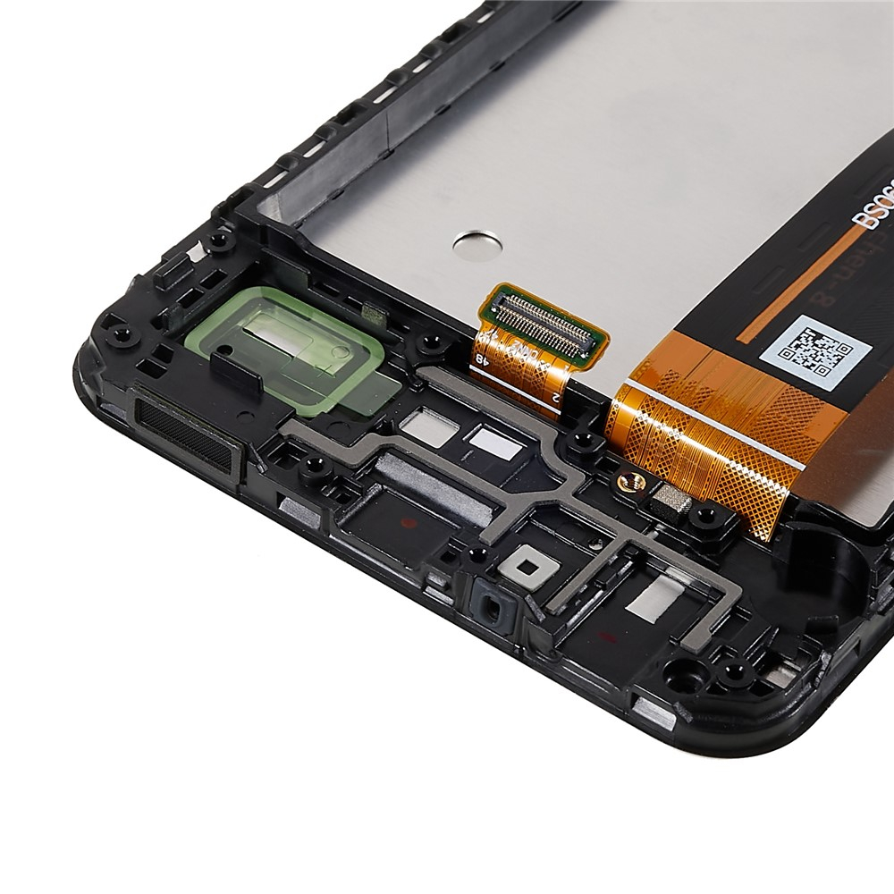 (OEM) Samsung Galaxy A13 Ersatzdisplay LCD Touchscreen Digitizer mit Rahmen Bildschirm Reparatur – Schwarz