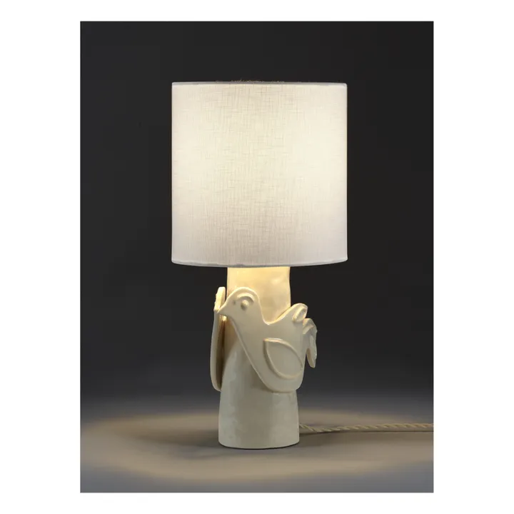 Serax Lampe à poser en grès Paloma, Marie Michielssen | Blanc