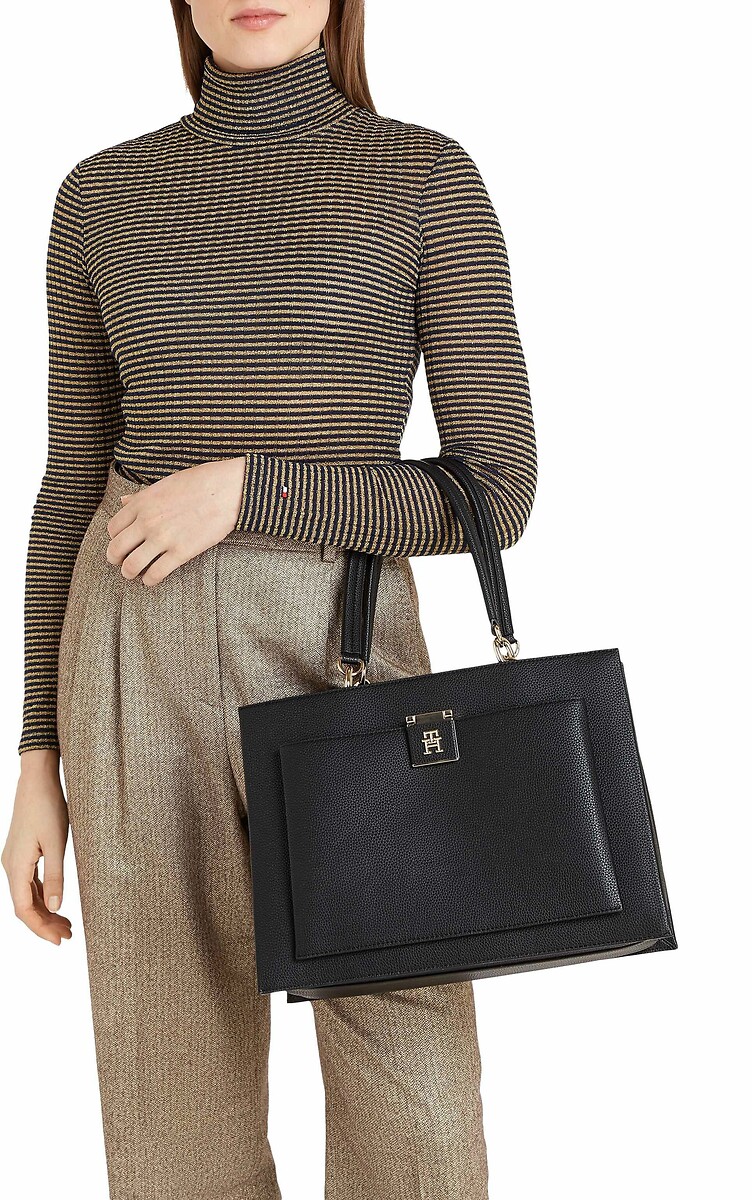 Bolsa TOMMY HILFIGER com alça de ombro e alças grandes