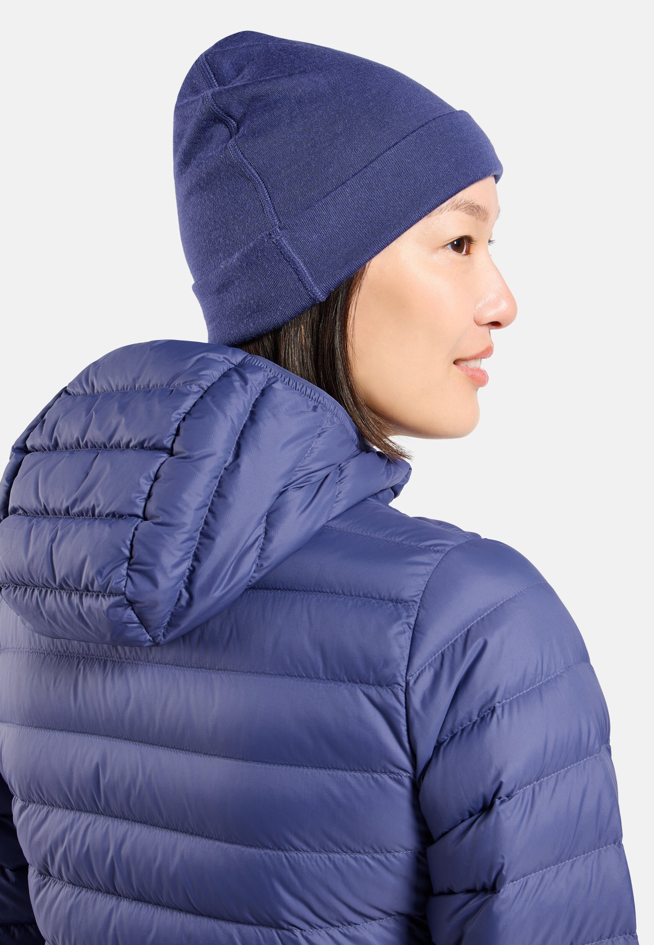 Merino Warm Mütze in Skipper Blue