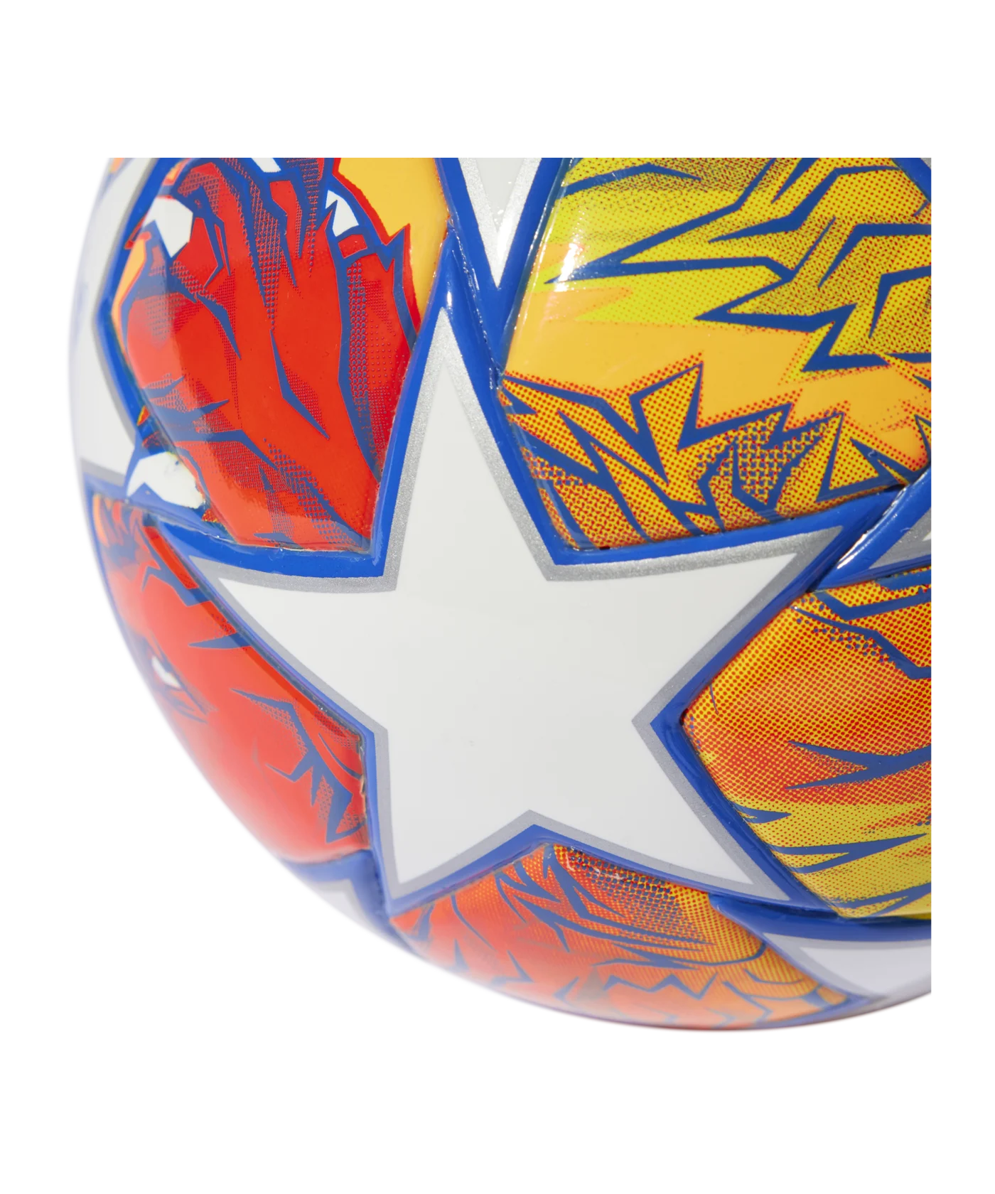 adidas Miniball UCL London Weiss Blau