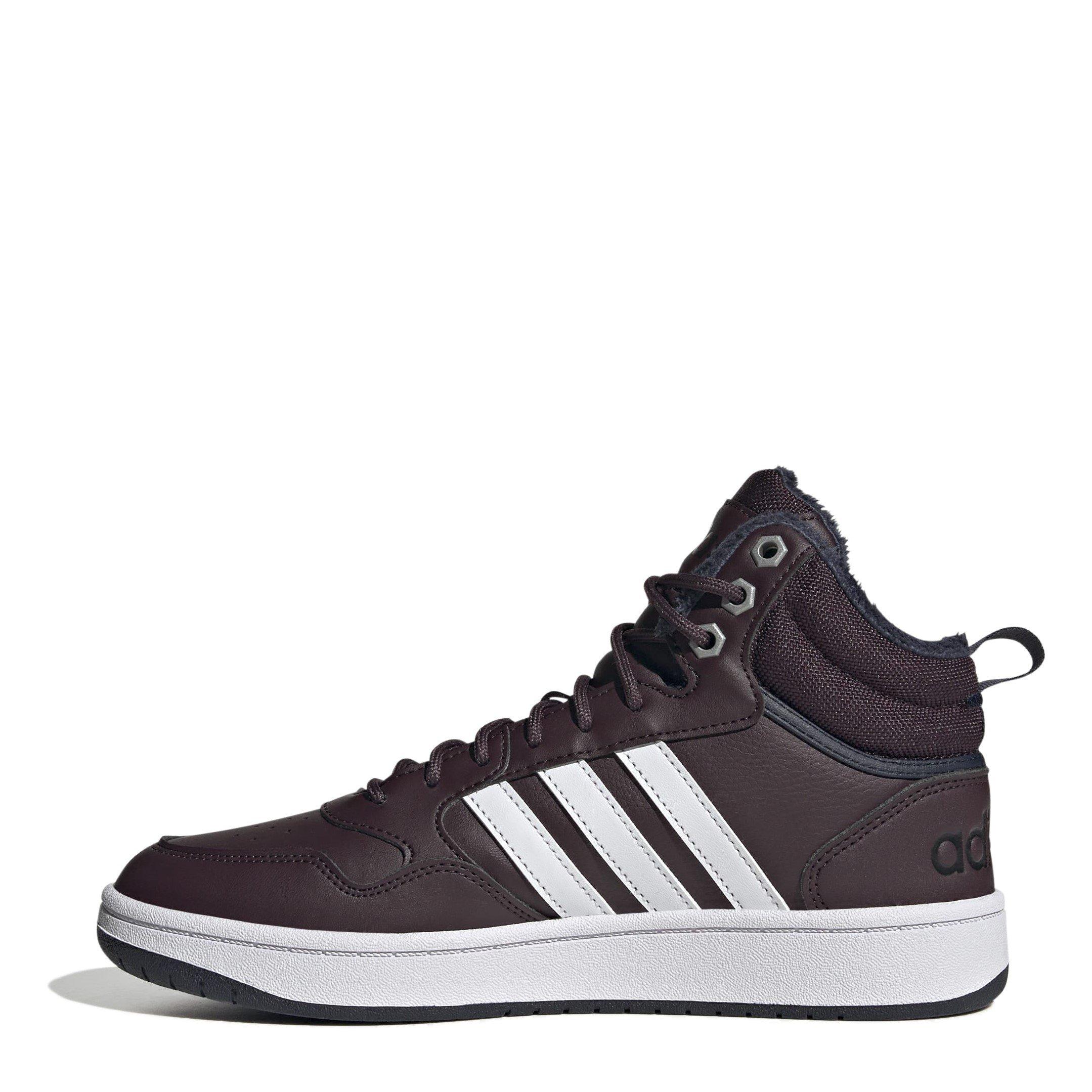 adidas Hoops 3.0 Mid Trainers Womens