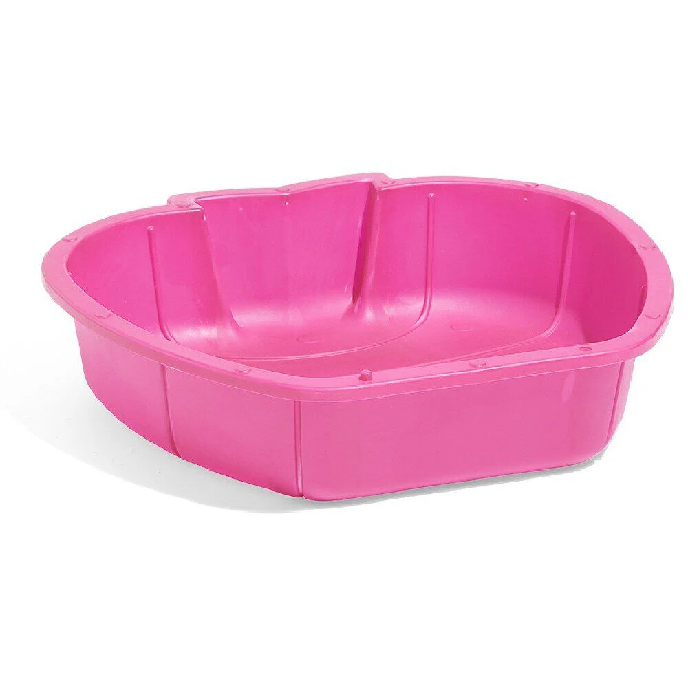 Piscine bac à sable rose