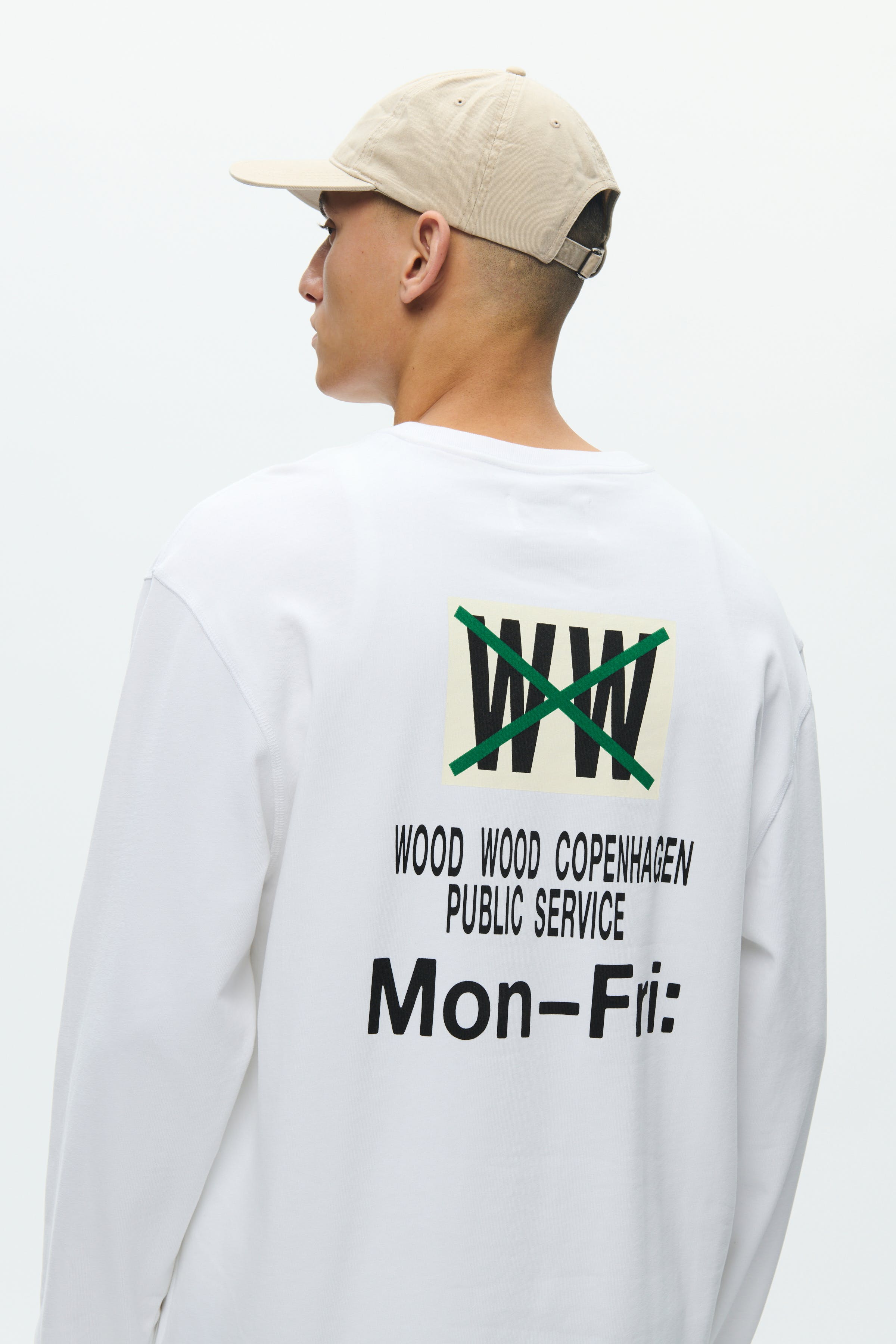 WOOD WOOD MEN WWRyan mon-fri Sweatshirt
