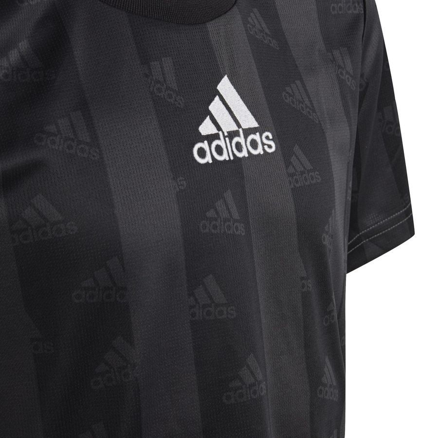 adidas T-Shirt Brand Love - Noir/Gris Enfant