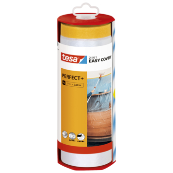 Tesa Easy Cover Perfect+ afdekfolie in dispenser 17 meter 2,6 meter
