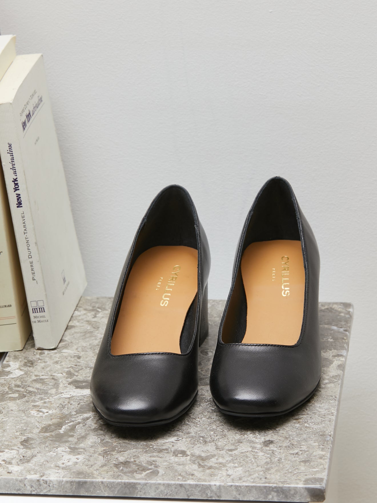 Escarpins cuir femme