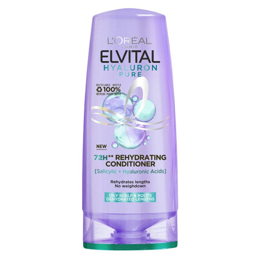 L'Oréal Paris Elvital Hyaluron Pure Conditioner for Dehydrated Hair 200ml