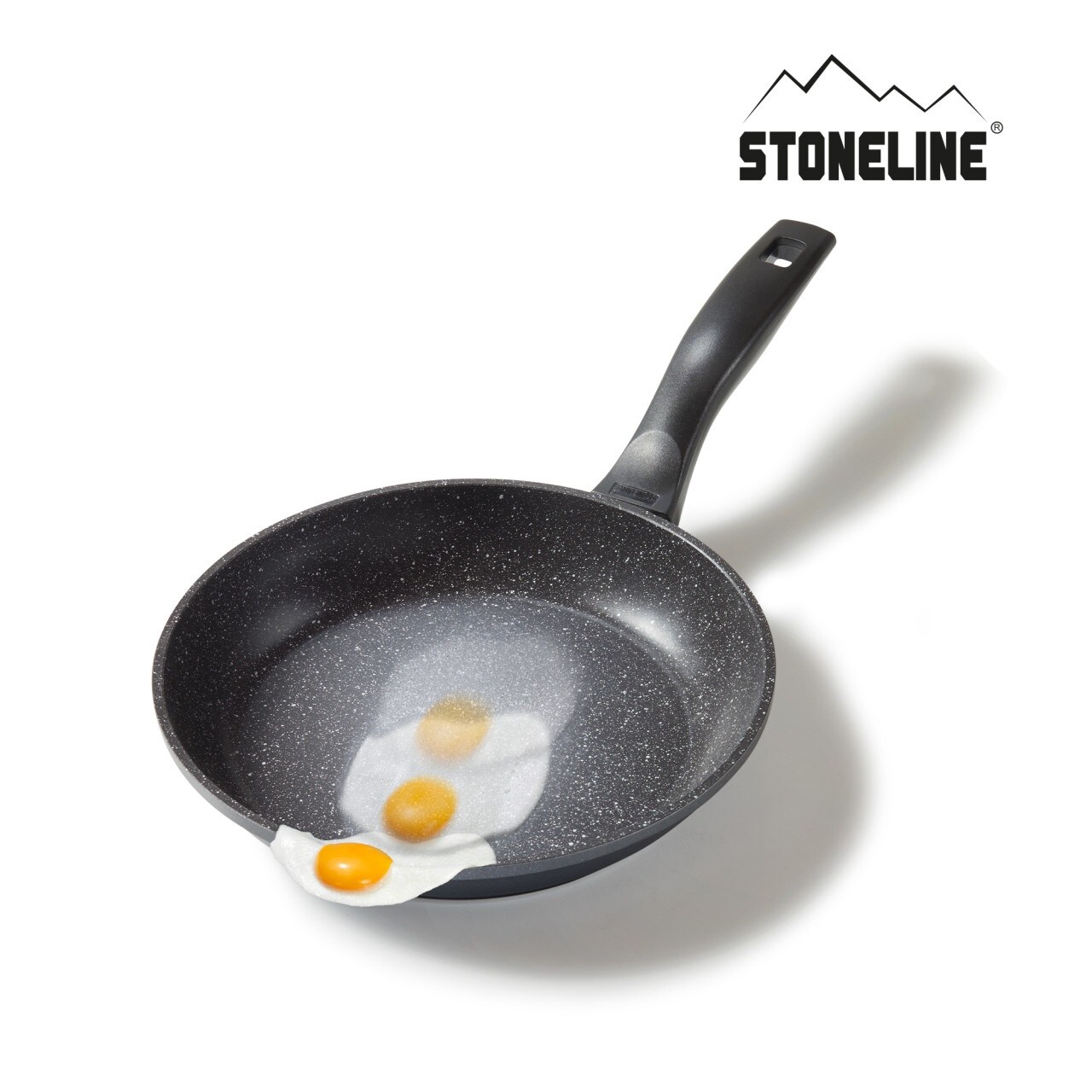 STONELINE® Kochgeschirr-Set 13 teilig mit Deckeln, beschichtete Töpfe & Pfannen Induktion geeignet
