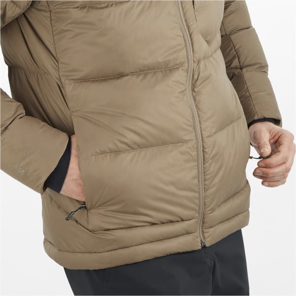 Doudoune ski SALOMON OUTLINE DOWN HOODED JKT SHITAKE