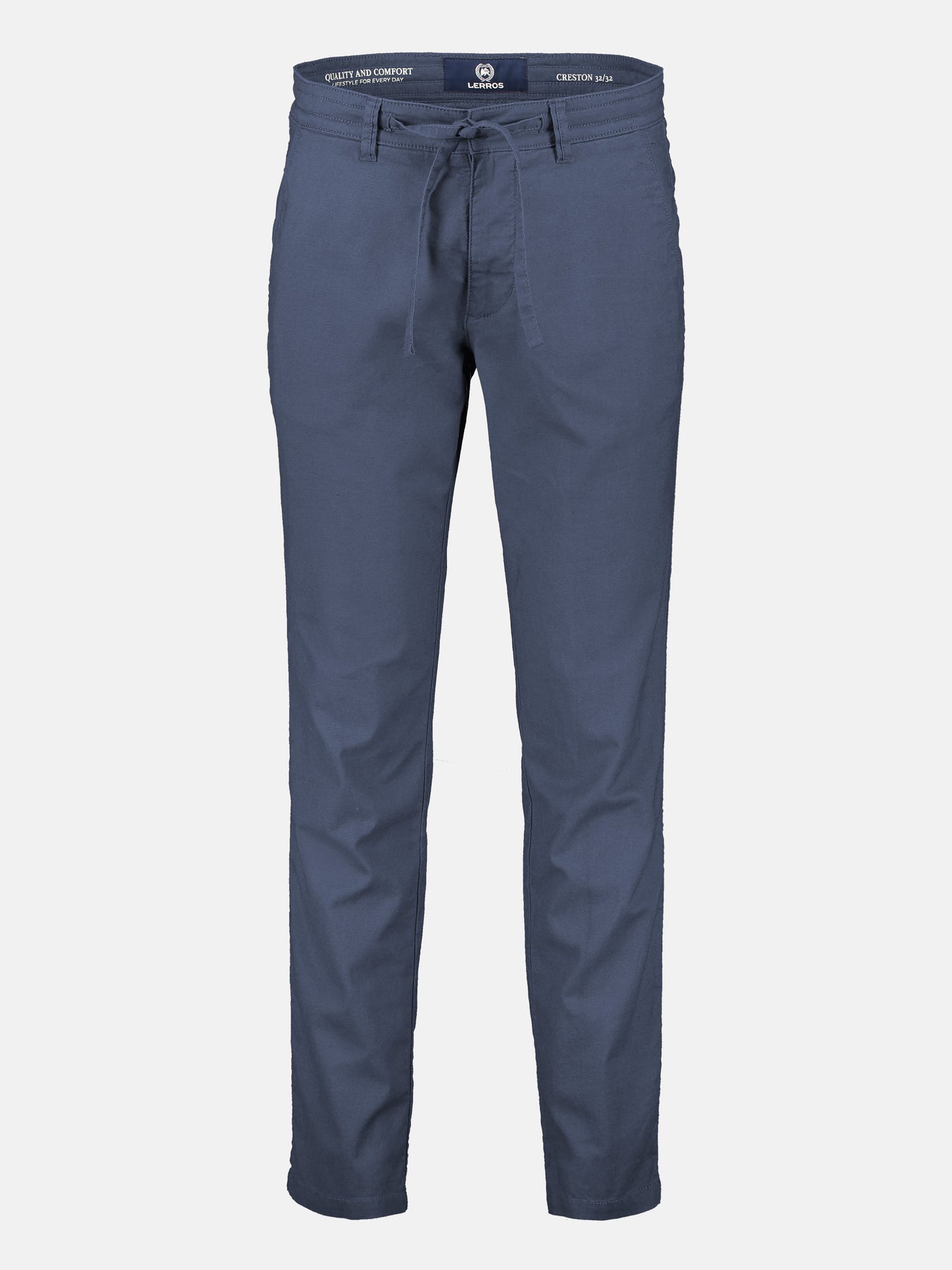 Baumwoll-Leinen Chino