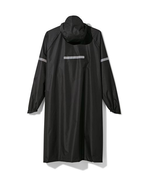 poncho de pluie pour adulte léger imperméable noir