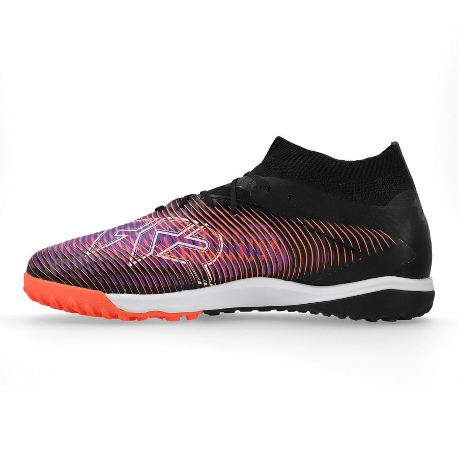 PUMA Future 8 Pro Cage TT Unlimited - Noir/Blanc/Glowing Red