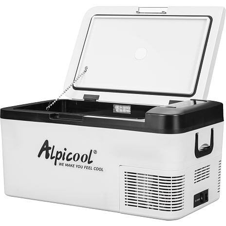 Alpicool K18 kompressor køleboks hvid - 18 liter