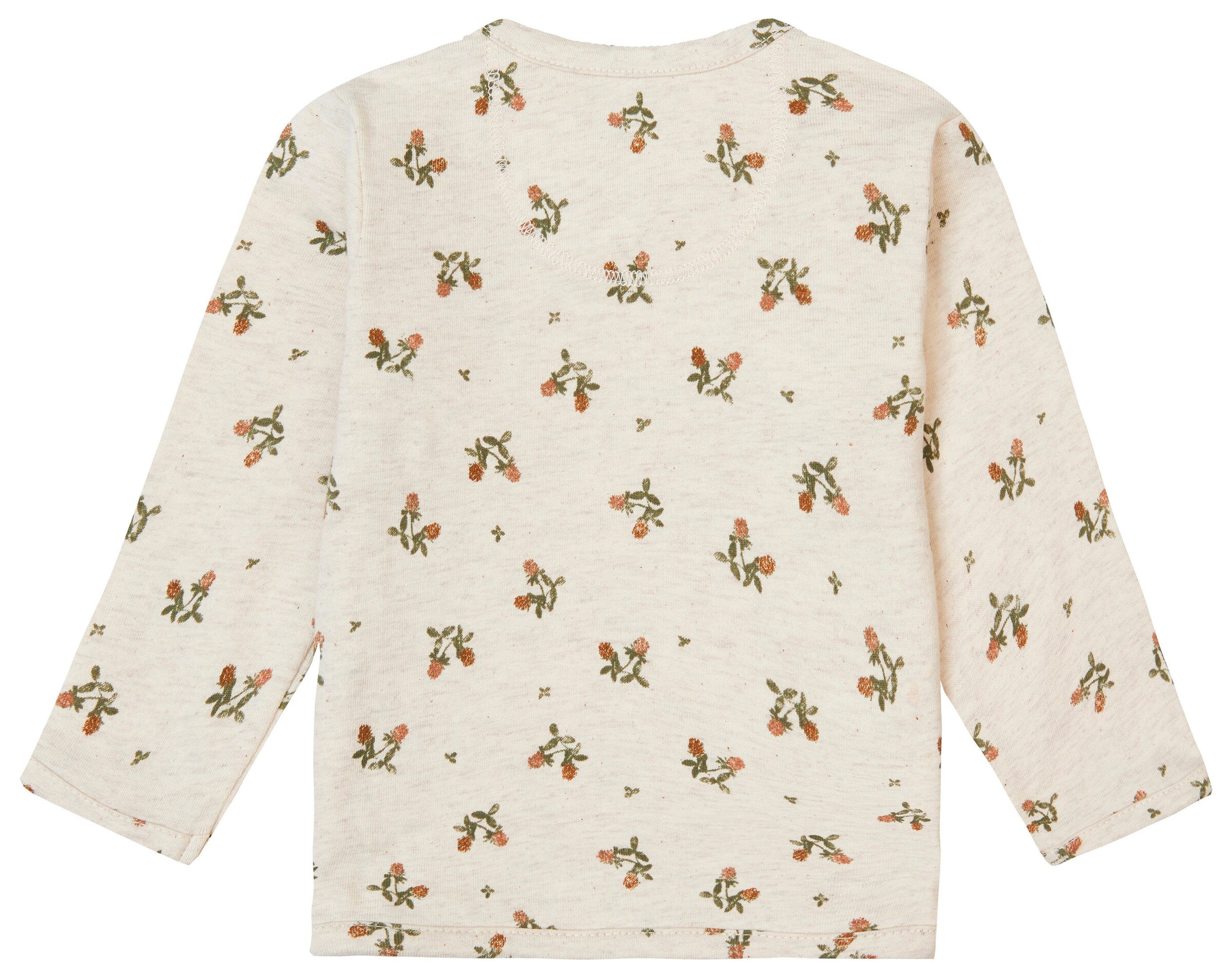Noppies Baby Langarmshirt Nicosia Oatmeal