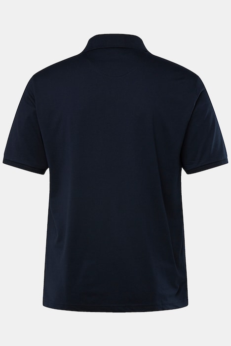 Boston Park Poloshirt, Halbarm, Zipper, bis 84/86
