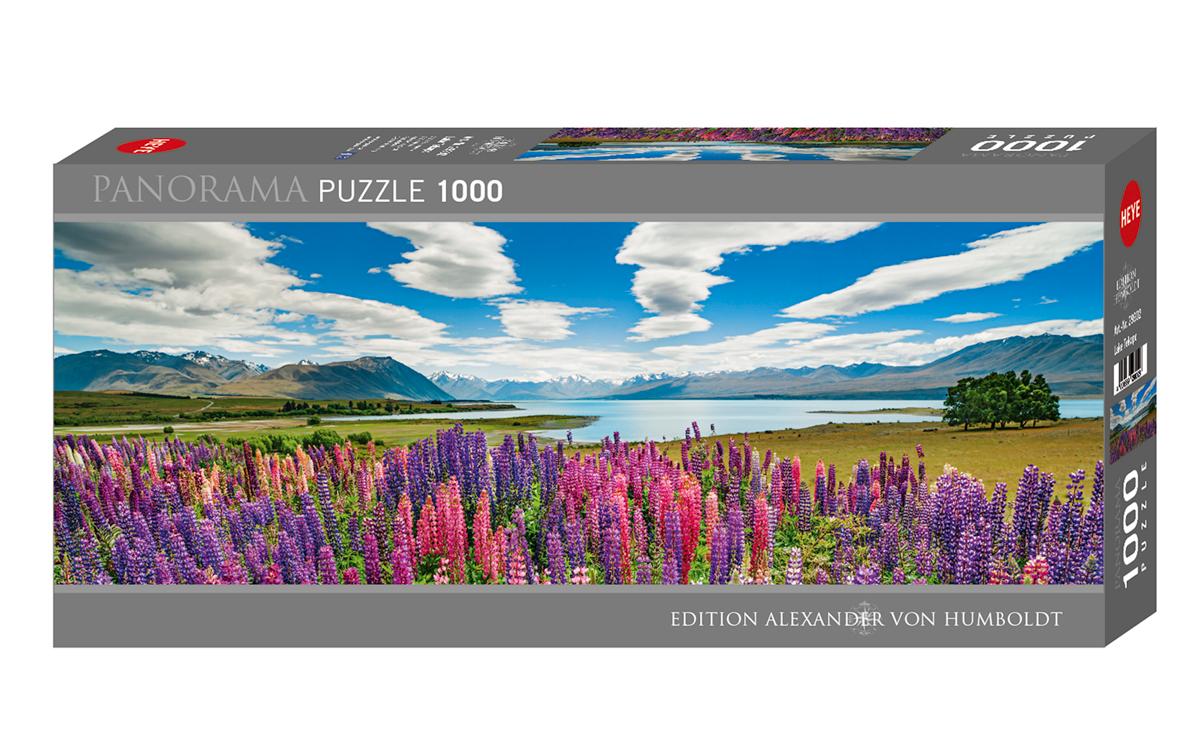 Puzzle Lake Tekapo PanoramaPuzzle mit 1000 Teilen