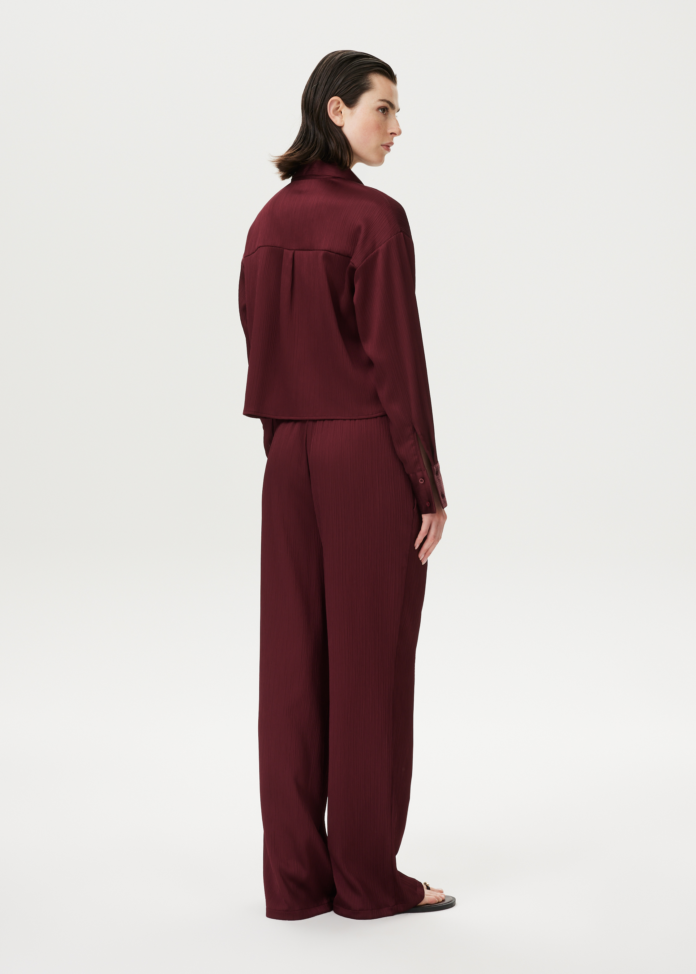 Satijnen blouse
