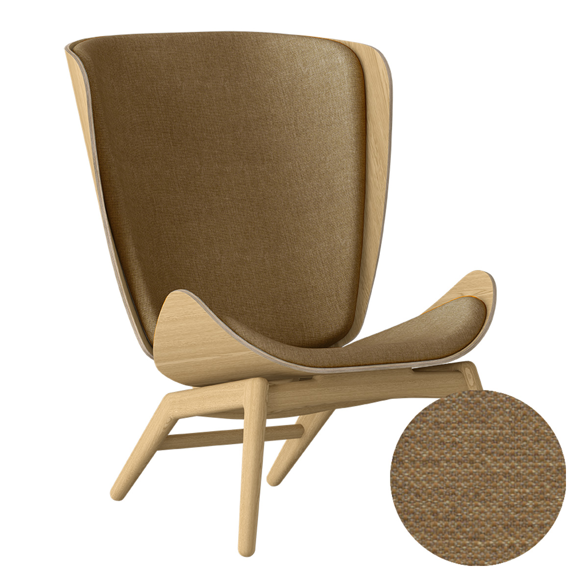 Fauteuil The Reader naturel Sugar Brown