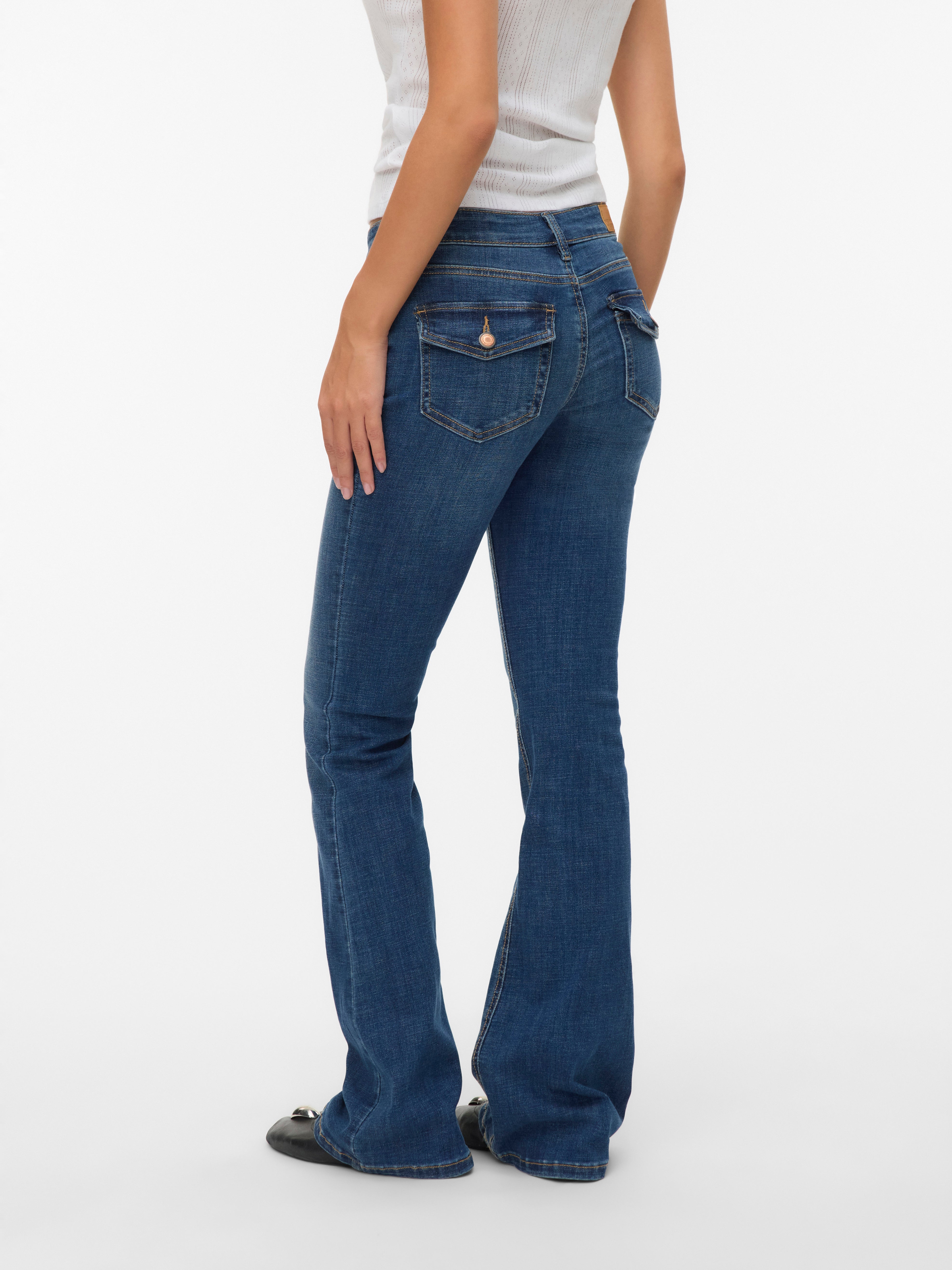 VMSIGI Low rise Flared fit Jeans