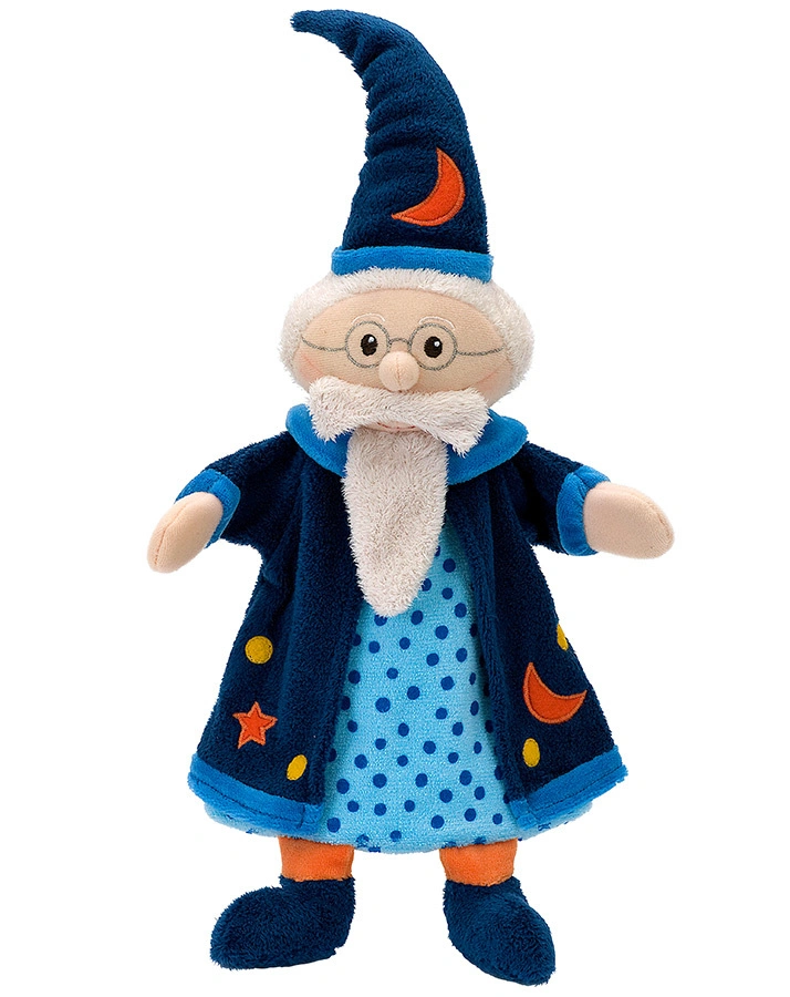 Handpuppe ZAUBERER in marine