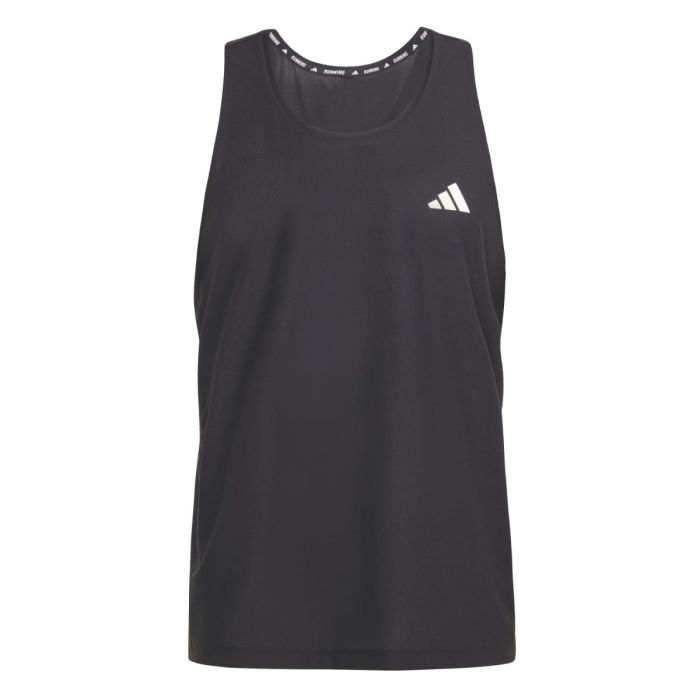 adidas Herre Singletter Own The Run Tank Sort
