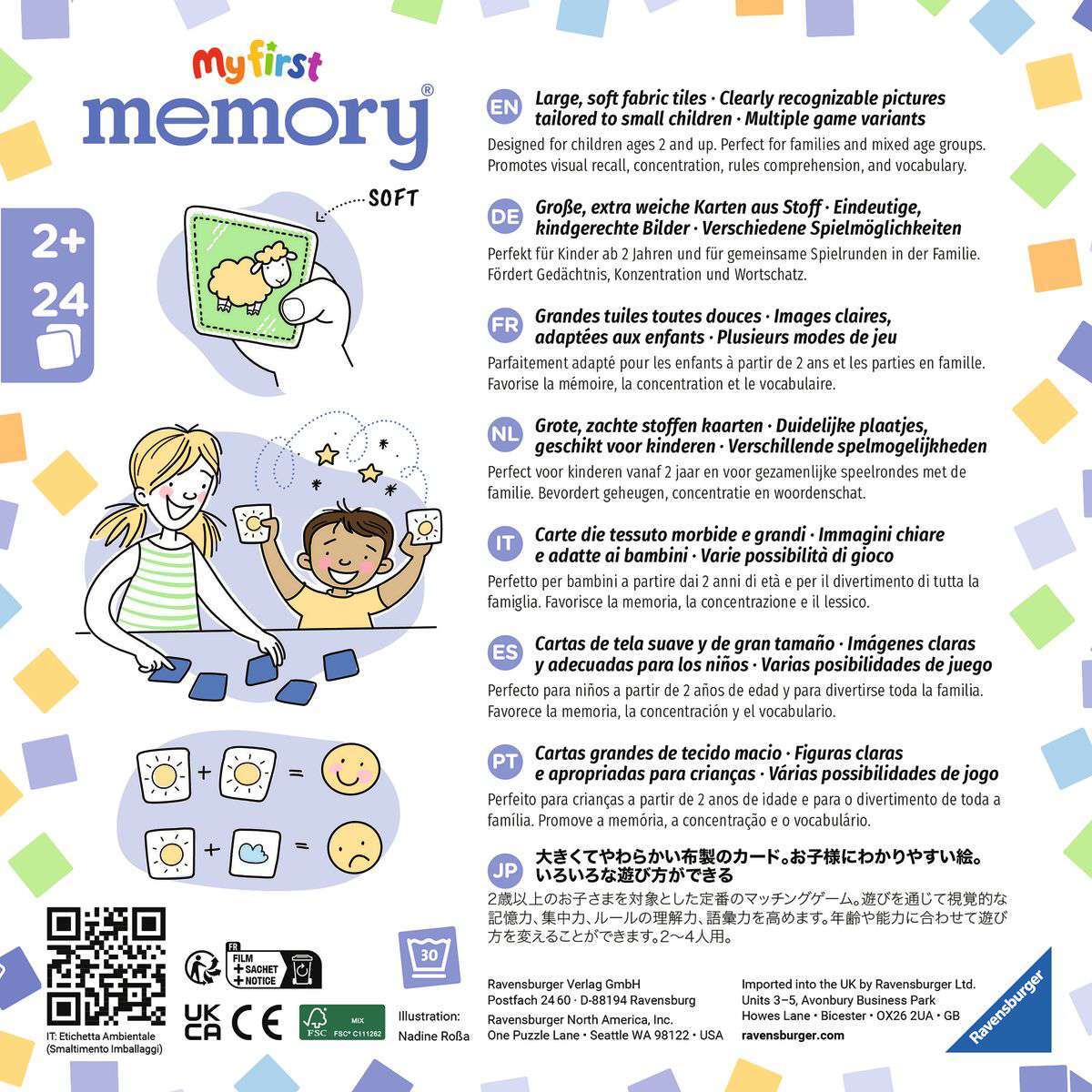 Ravensburger Spiel My first memory® Plüsch