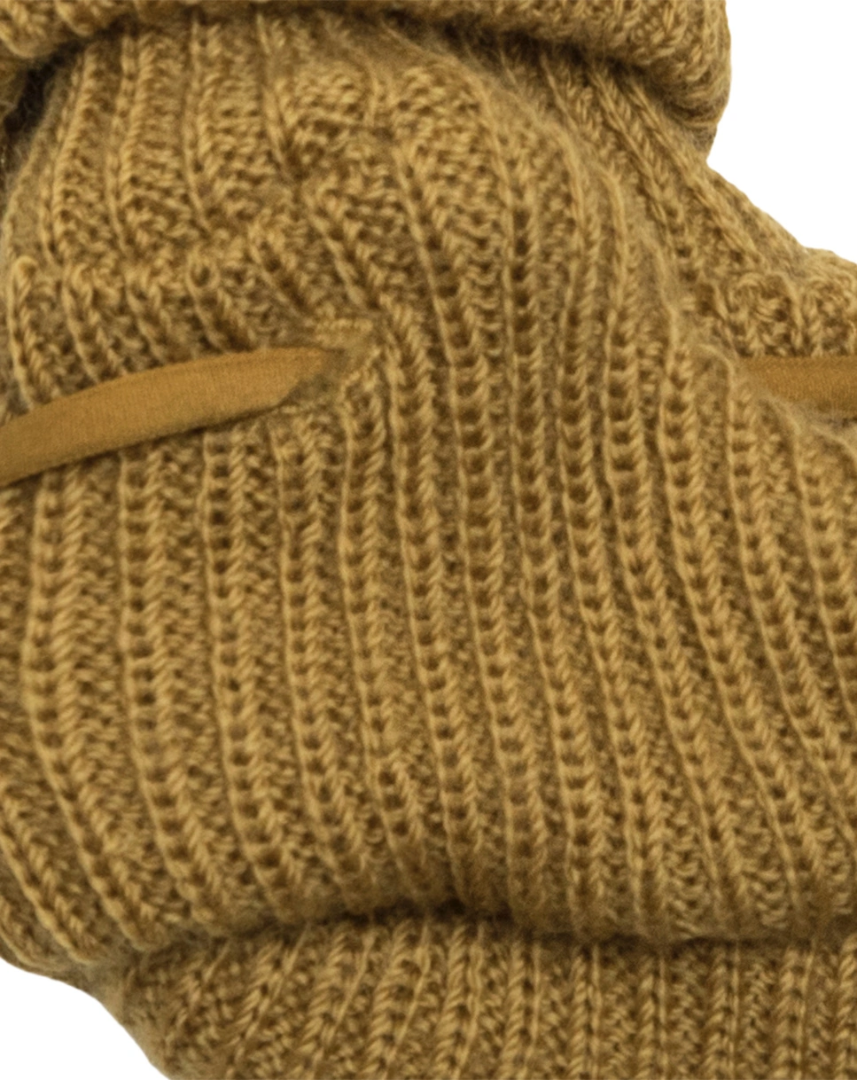 Baby-Schuhe 4005 - WOOL RIB in curry