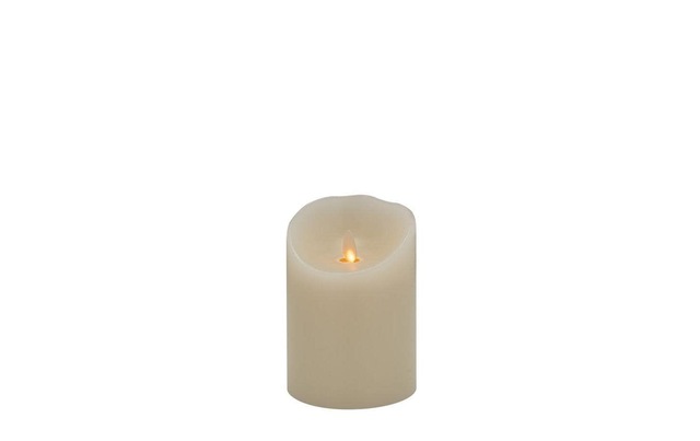 STT LED-Kerze »Magic Candle Ivory S Ø 9 x 15 cm Warmweiss«