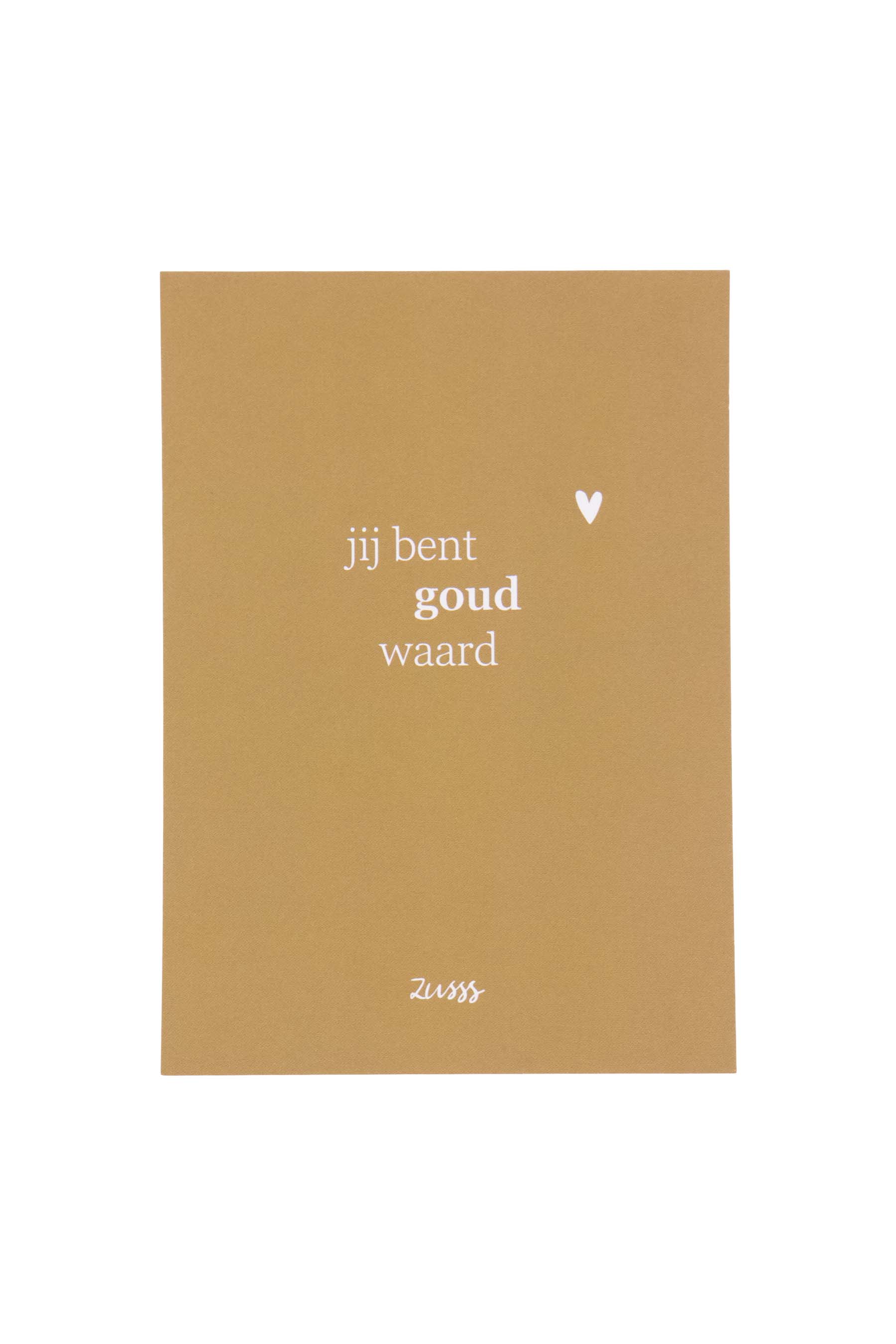 Kaart Goud Waard