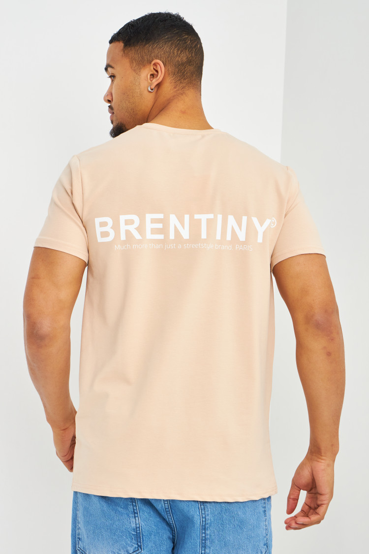 T-shirt beige Brentiny