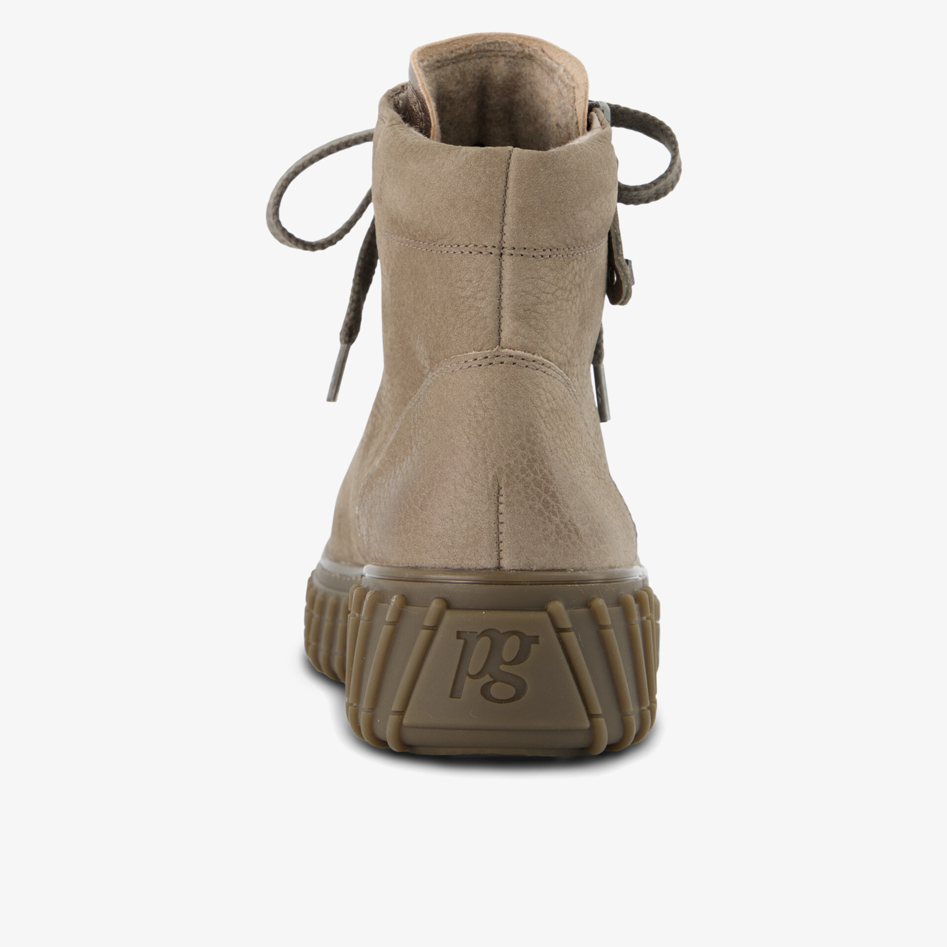paul green Damen Schnürstiefeletten braun
