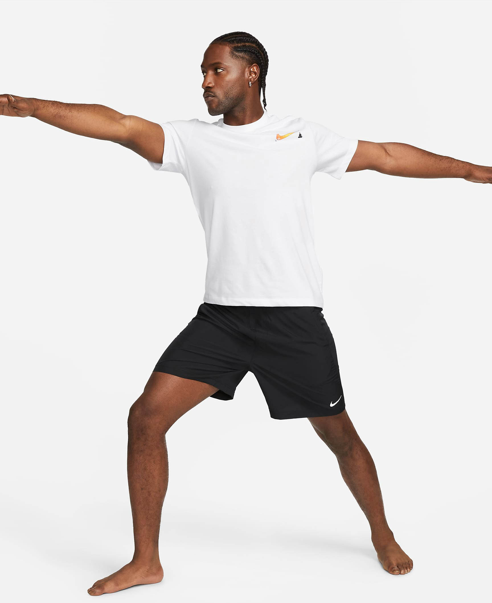 Dri-FIT Form Shorts Herre Black/White