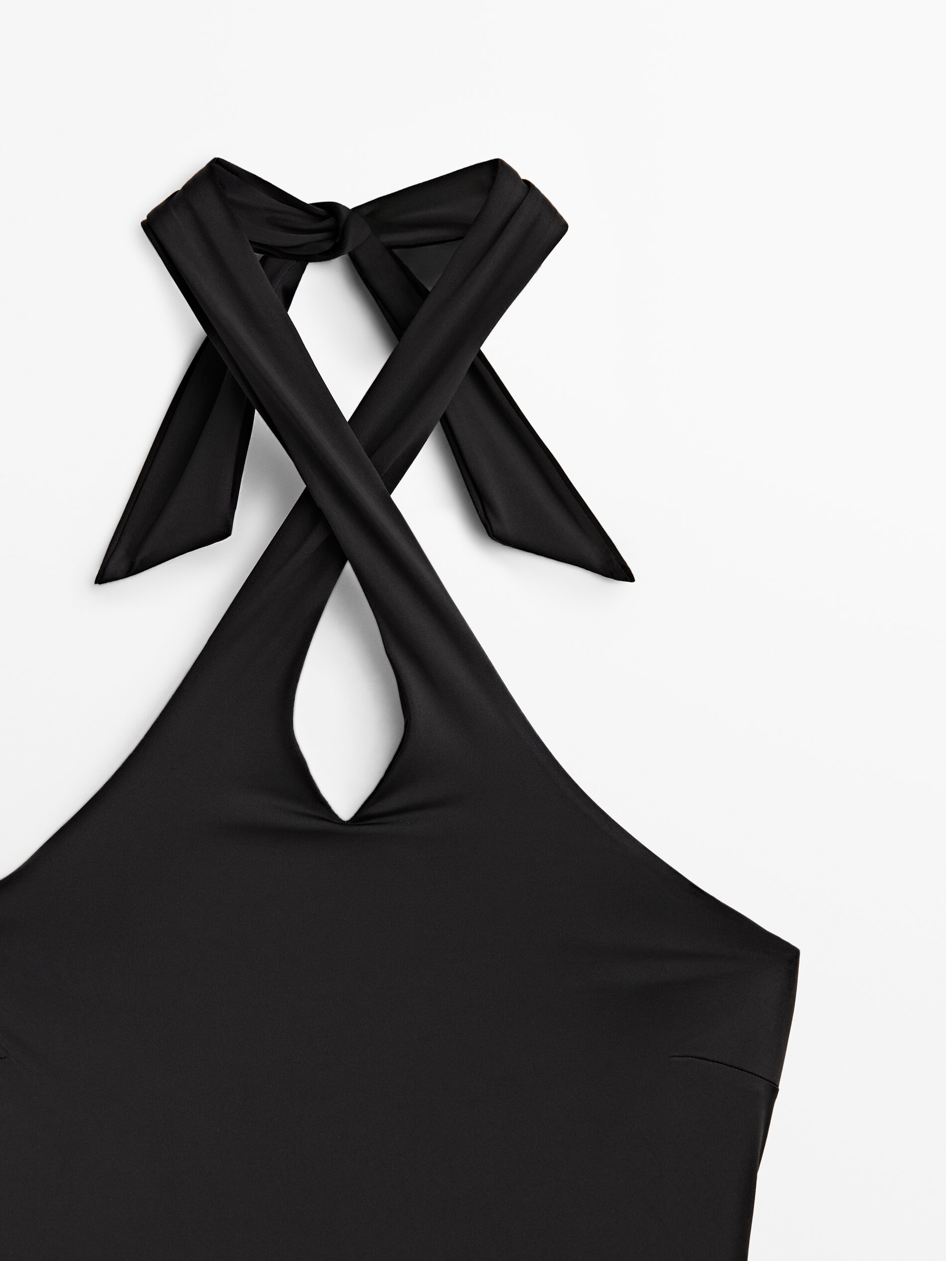 Maiô preto com halteres - PRETO
