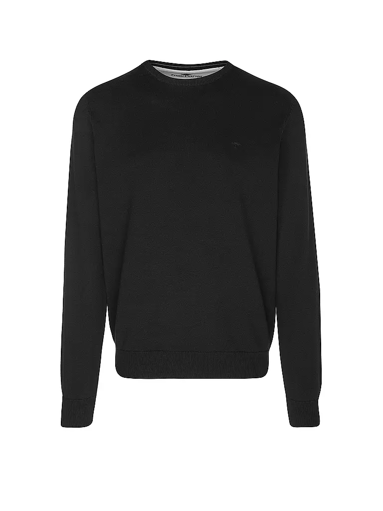 FYNCH HATTON Pullover schwarz