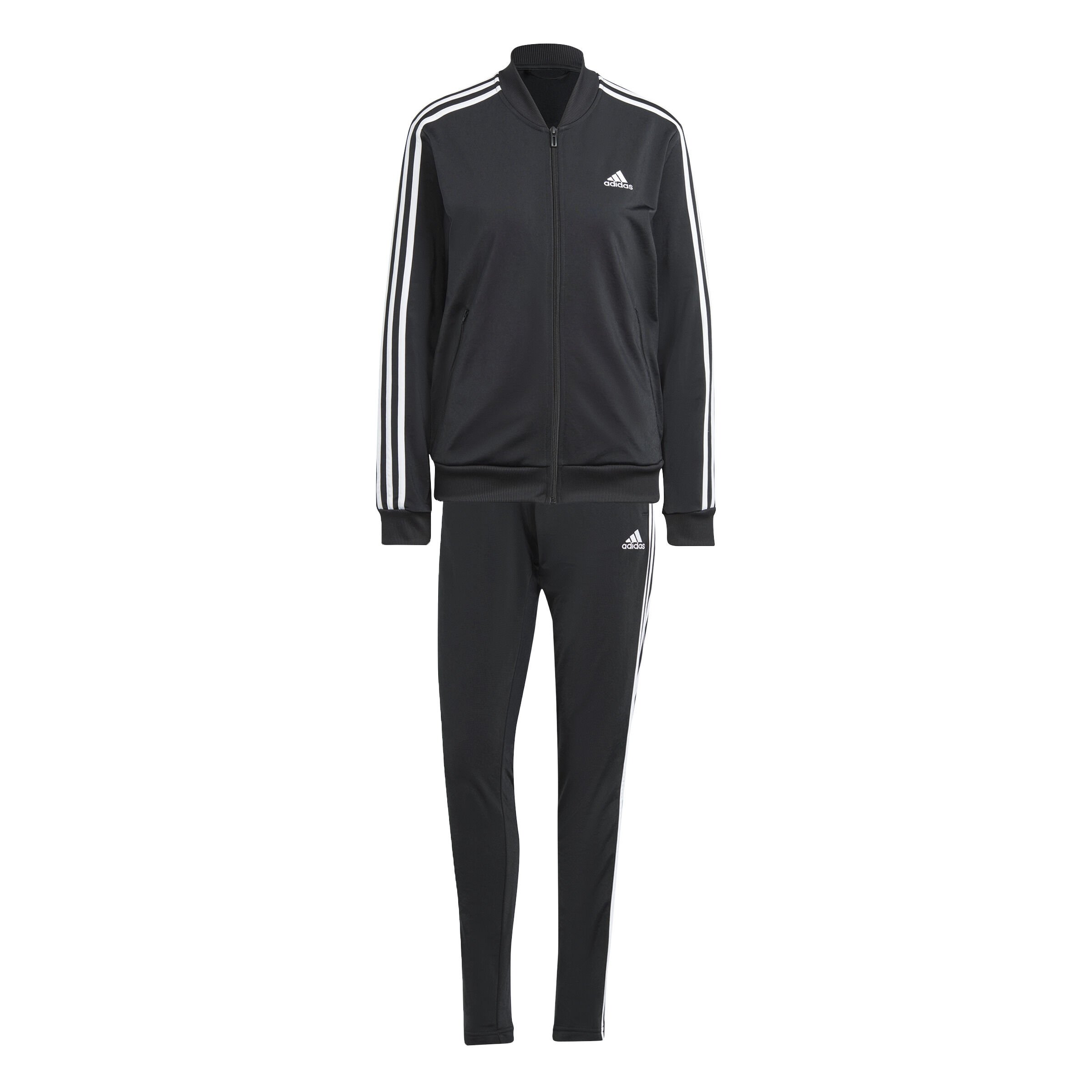 adidas 3 Stripes Survêtement Femmes - Noir , Blanc