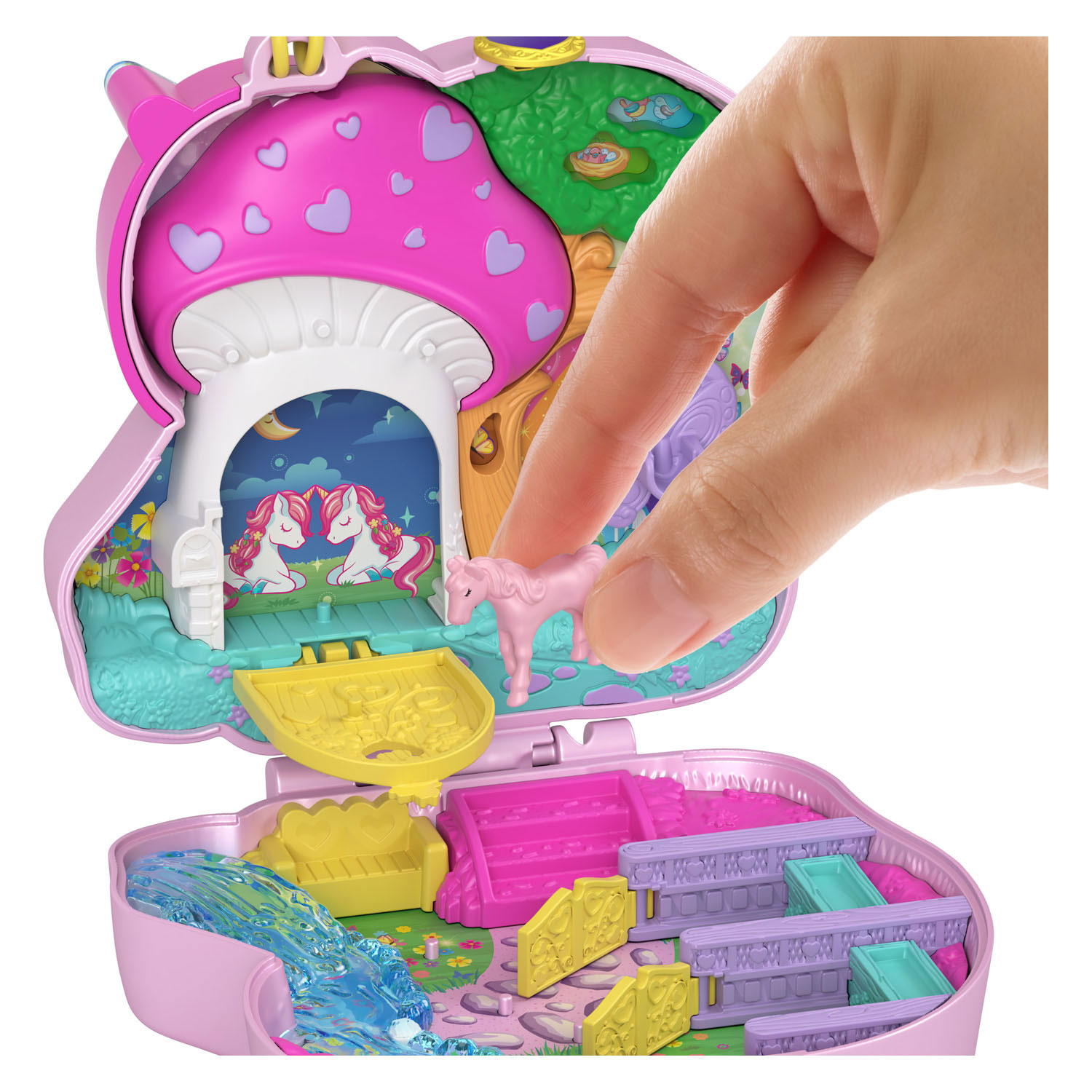 Polly Pocket Unicorn Tea Party