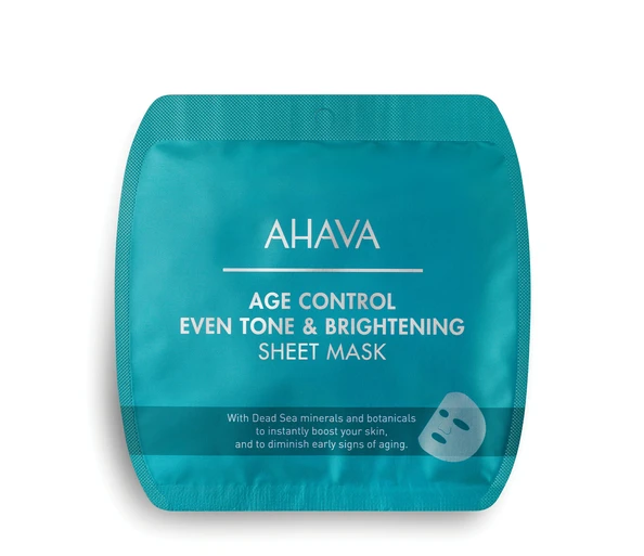 AHAVA Age Control Even Tone & Brightening Sheet Mask
