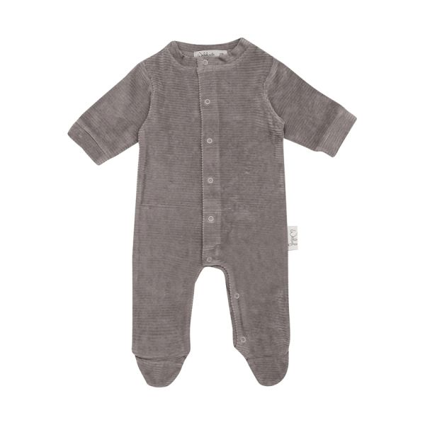 Witlof For Kids Boxpakje - Velvet Rib - 50/56 - Warm Grey