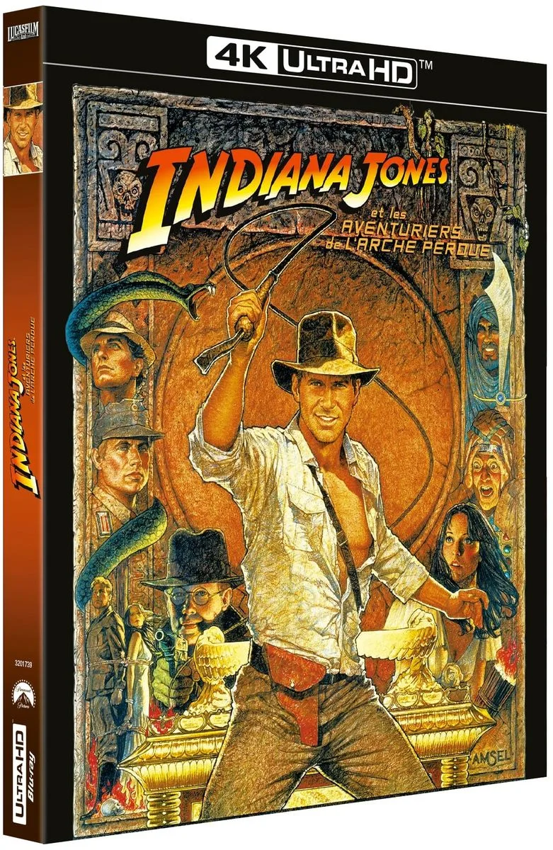 Indiana Jones - Les Aventuriers de l'arche perdue UHD 4K Disques Blu-ray films