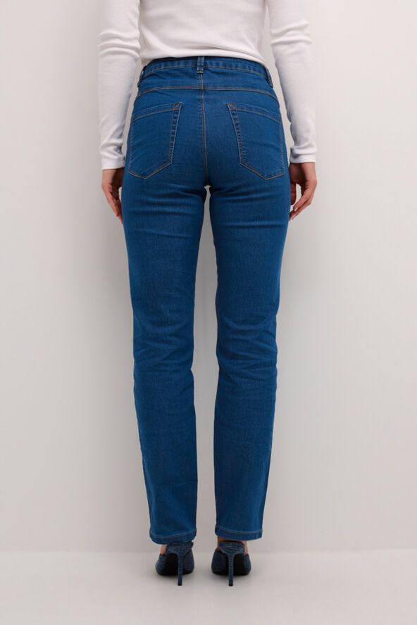 Kaffe KAvicky Straight Jeans Medium blue washed denim