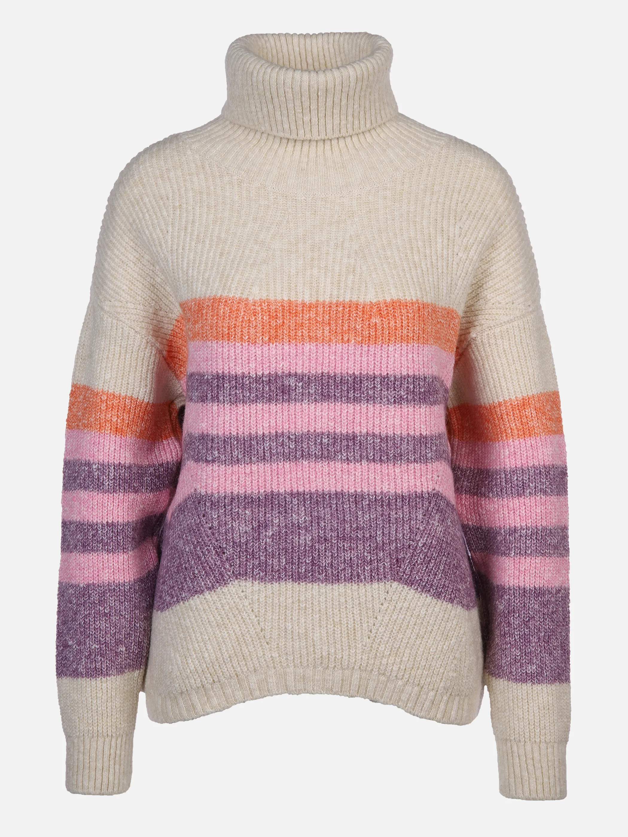 Damen Strickpullover mit Rollkragen