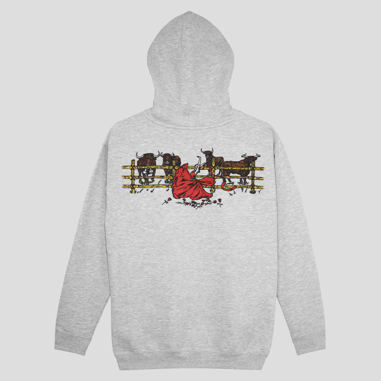 PassPort Red Flag Hoodie Ash