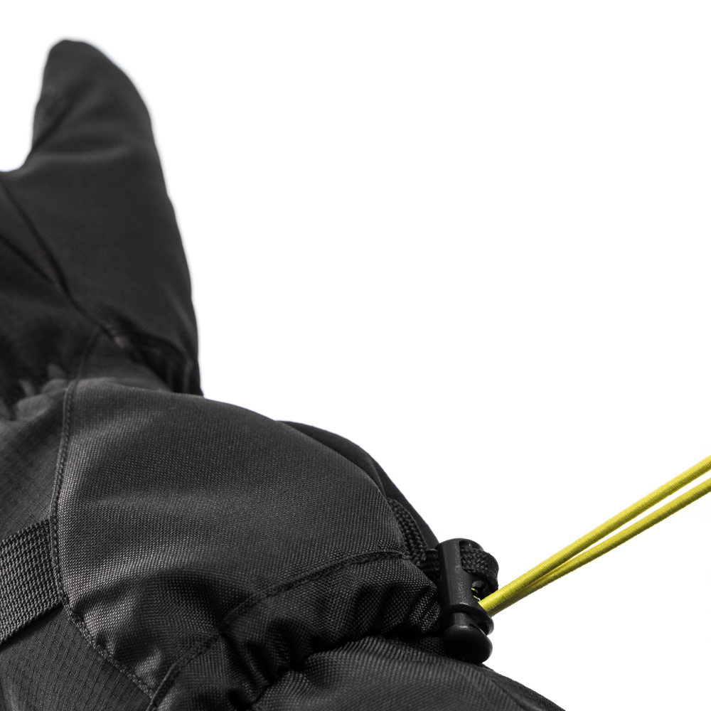 Ixon - Gants Pro Eddas Noir / Jaune fluo