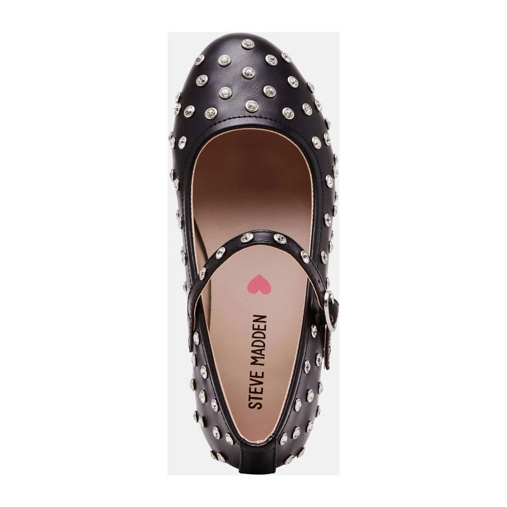 Steve Madden JVinetarballerina's zwart met studs