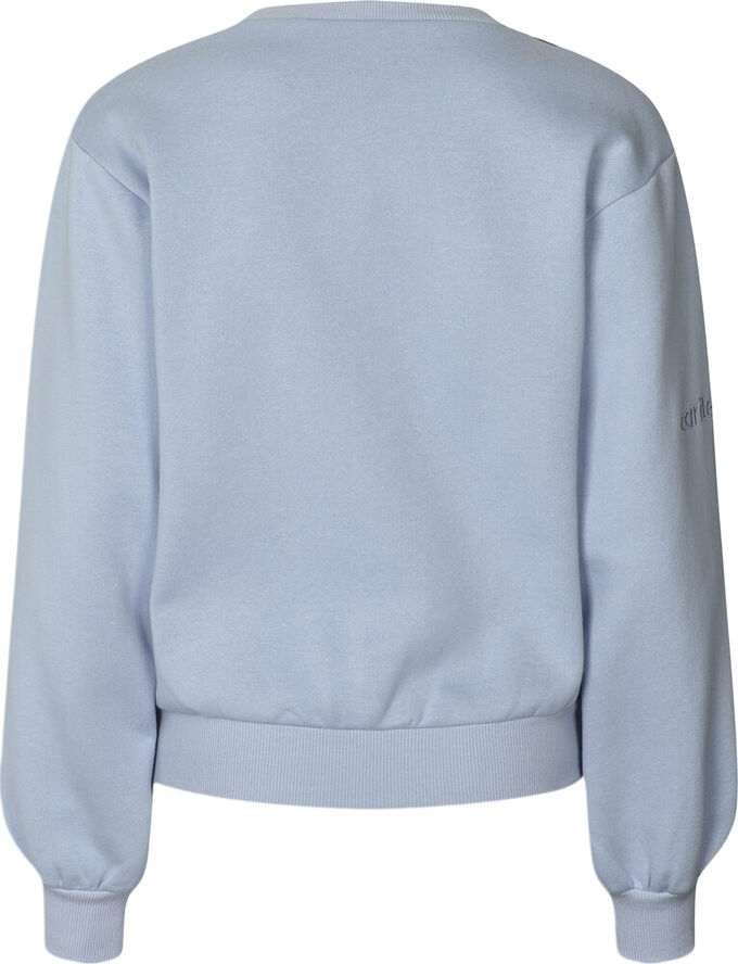 Carite Round Neck sweatshirt Blå