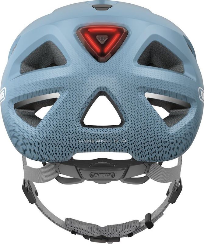Abus - Urban-I 3.0 - Fietshelm - Glacier Blue - LED-achterlicht
