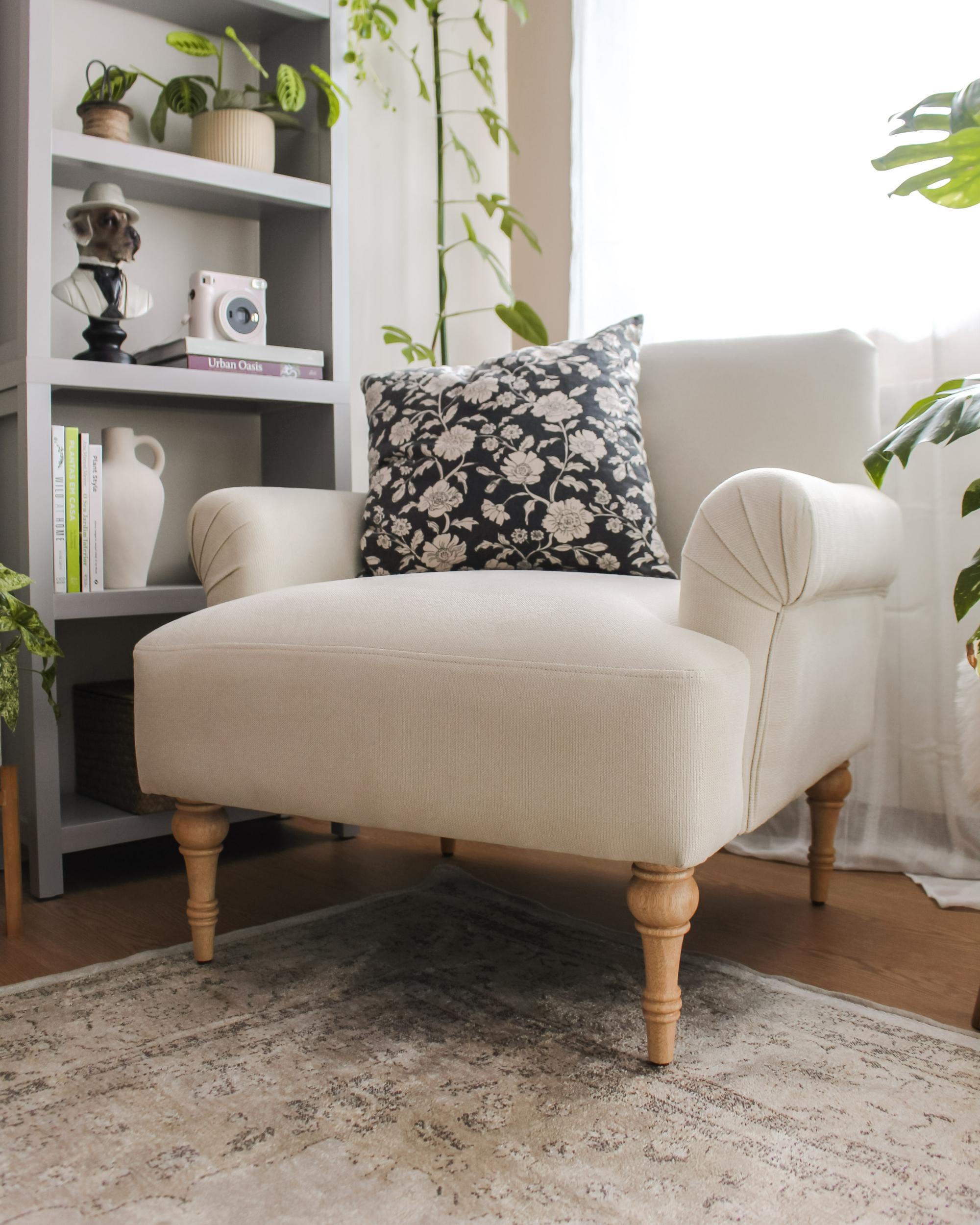 Fauteuil FREDROS Stof Lichtbeige
