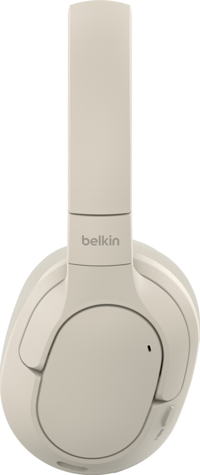 Belkin Soundform Surround around-ear trådløse høretelefoner (sandfarvet)